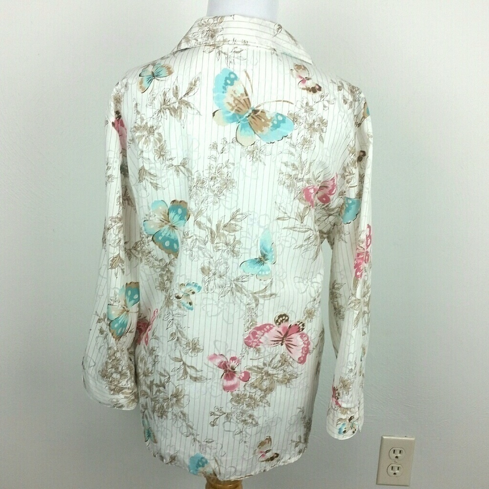 NWOT Alfred Dunner Button Up Shirt | sz 16 - Picture 3 of 3